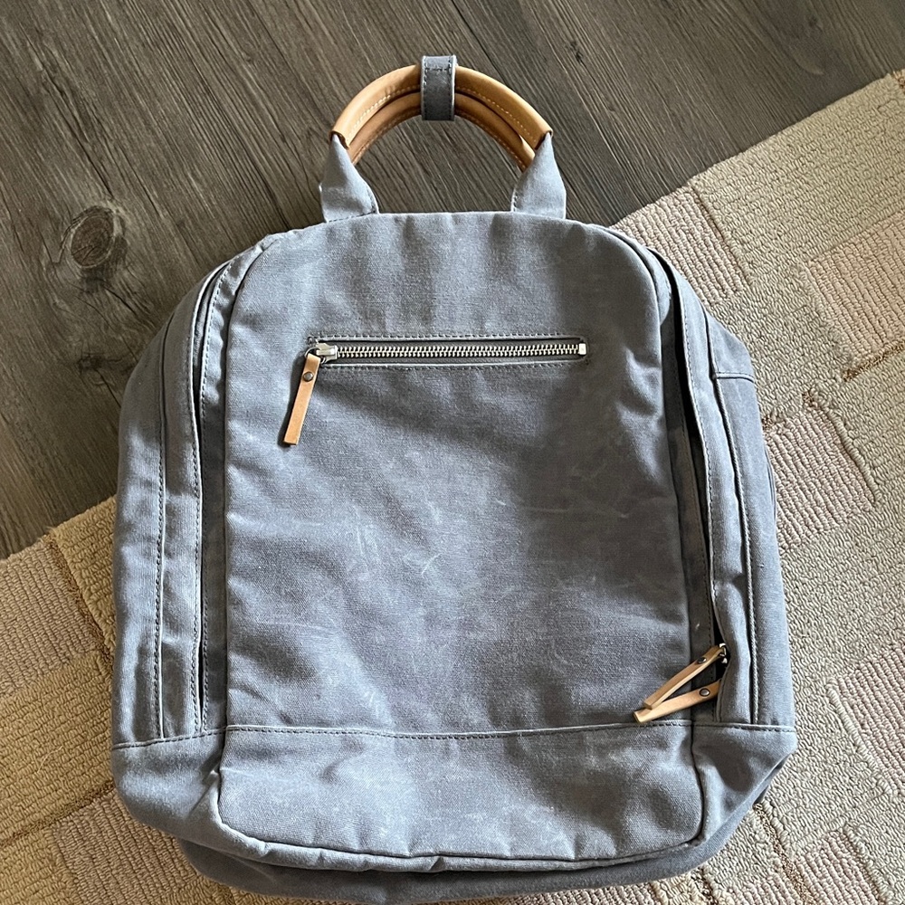Day Owl Kickstarter 2018 Edition Small Backpack in Gray Canvas